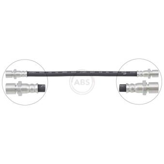 Flexible de frein A.B.S. SL 6184 pour SUBARU OUTBACK 2.5 - 173cv