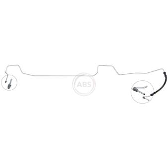 Flexible de frein A.B.S. SL 6605 pour MITSUBISHI GALANT 1.9 DCI - 110cv