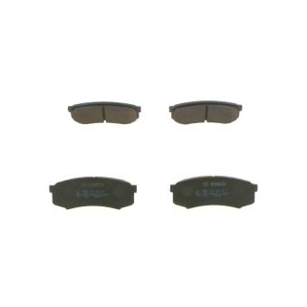 Jeu de 4 plaquettes de frein arrière BOSCH [0 986 424 313]