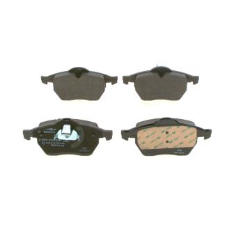 Jeu de 4 plaquettes de frein avant BOSCH 0 986 424 360 pour OPEL VECTRA 2.0 i 16V - 136cv