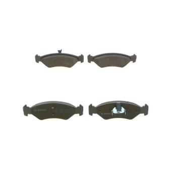 Jeu de 4 plaquettes de frein avant BOSCH OEM 1042687