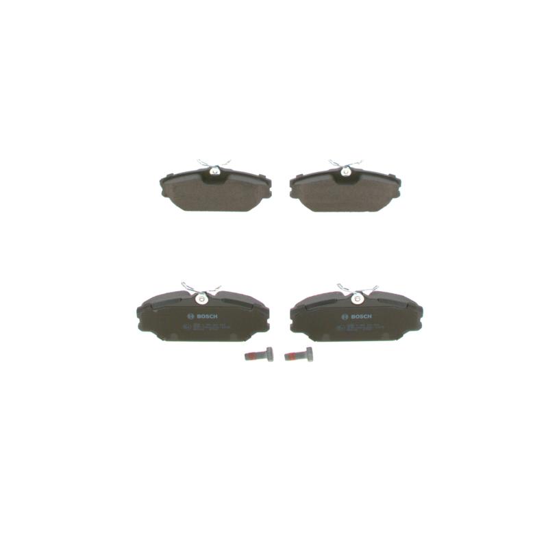 Jeu de 4 plaquettes de frein avant BOSCH 0 986 424 533 - Visuel 1