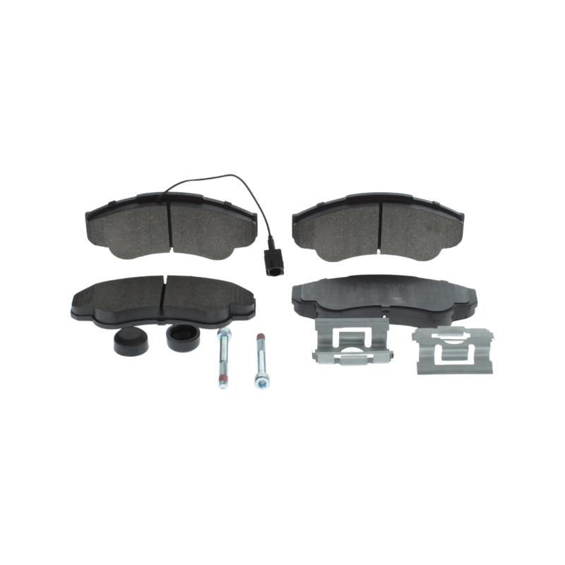 Jeu de 4 plaquettes de frein avant BOSCH 0 986 424 769 - Visuel 1