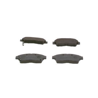 Jeu de 4 plaquettes de frein avant BOSCH 0 986 461 123 pour DAIHATSU CHARADE 1.6 - 99cv