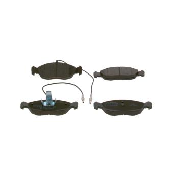 Jeu de 4 plaquettes de frein avant BOSCH OEM 425121