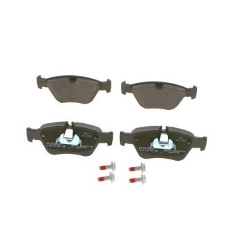Jeu de 4 plaquettes de frein avant BOSCH 0 986 494 002 pour AUDI A5 E 220 D - 75cv