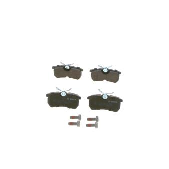 Jeu de 4 plaquettes de frein arrière BOSCH [0 986 494 011]