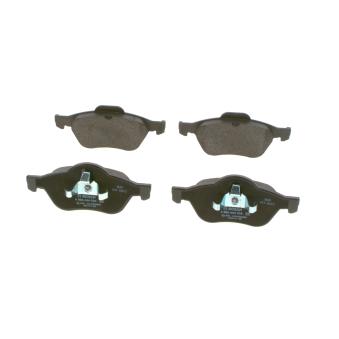 Jeu de 4 plaquettes de frein avant BOSCH 0 986 494 034 pour VOLVO EX40 1.2 TCe 100 - 102cv