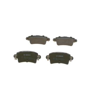 Jeu de 4 plaquettes de frein arrière BOSCH 0 986 494 043 pour FORD MONDEO 1.9 DTI - 80cv