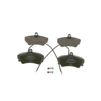 Jeu de 4 plaquettes de frein avant BOSCH [0 986 494 056]