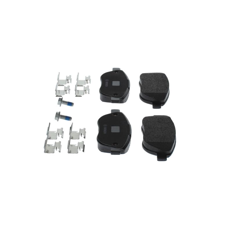 Jeu de 4 plaquettes de frein avant BOSCH 0 986 494 074 - Visuel 2
