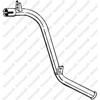 Tuyau d'échappement BOSAL 438-369