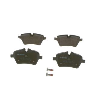 Jeu de 4 plaquettes de frein avant BOSCH 0 986 494 168 pour FORD TRANSIT CONNECT Cooper - 122cv