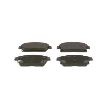 Jeu de 4 plaquettes de frein avant BOSCH [0 986 494 434]