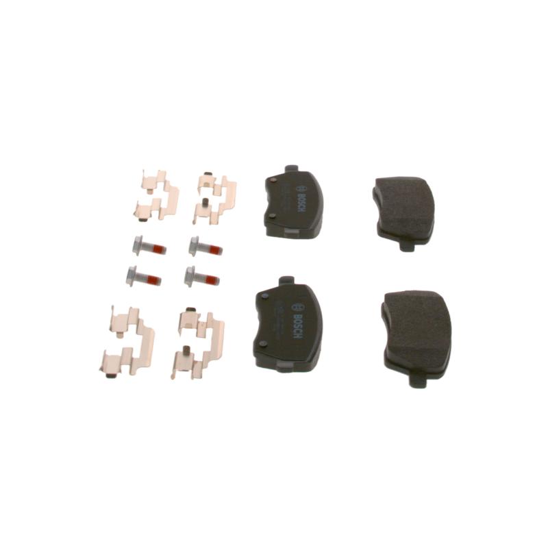 Jeu de 4 plaquettes de frein avant BOSCH 0 986 494 592 - Visuel 2