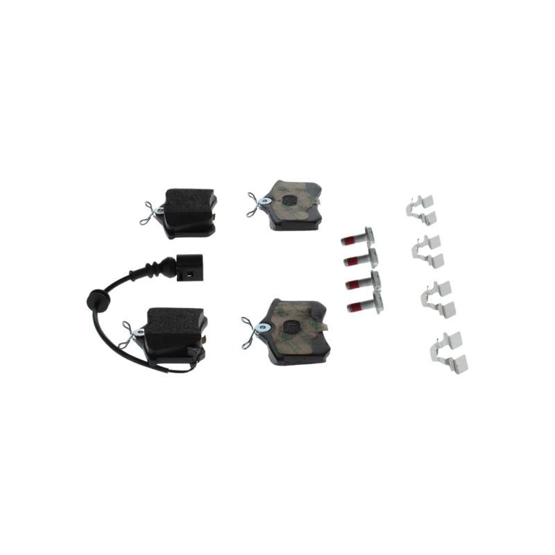 Jeu de 4 plaquettes de frein arrière BOSCH 0 986 494 598 - Visuel 2