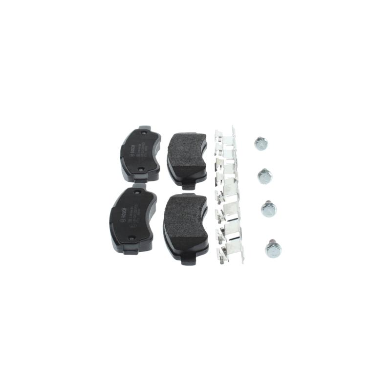 Jeu de 4 plaquettes de frein arrière BOSCH 0 986 494 604 - Visuel 2