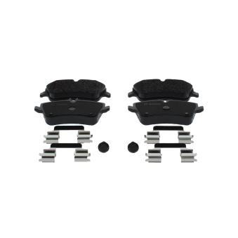 Jeu de 4 plaquettes de frein avant BOSCH [0 986 494 607]