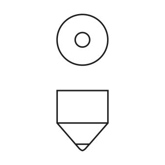 Ampoule, feu éclaireur de plaque BOSCH 1 987 302 281