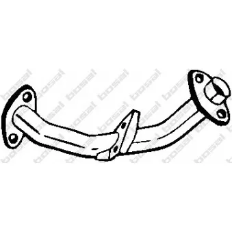 Tuyau d'échappement BOSAL OEM 18210SMGE01