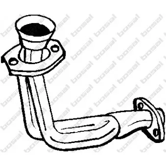 Tuyau d'échappement BOSAL 727-247