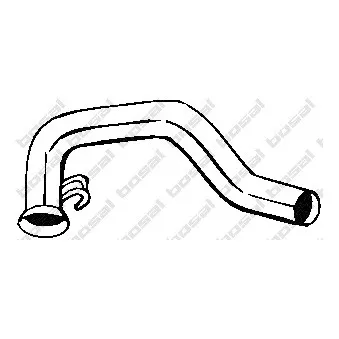 Tuyau d'échappement BOSAL 734-009