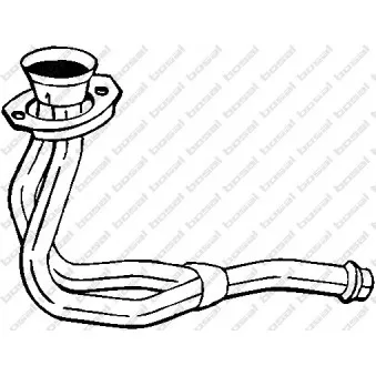 Tuyau d'échappement BOSAL 735-069