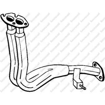 BOSAL 736-567 - Tuyau d'échappement