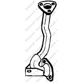 Tuyau d'échappement BOSAL 739-003