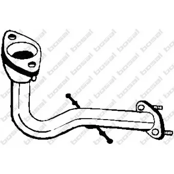 Tuyau d'échappement BOSAL 739-851