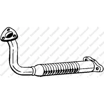 Tuyau d'échappement BOSAL OEM 7748937
