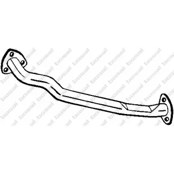 Tuyau d'échappement BOSAL 740-391