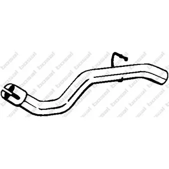 Tuyau d'échappement BOSAL 750-111