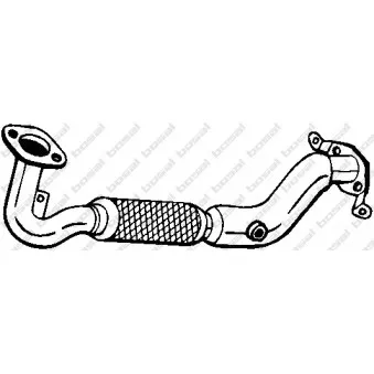 Tuyau d'échappement BOSAL 750-273