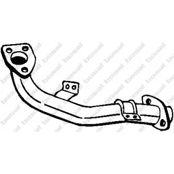 Tuyau d'échappement BOSAL 751-003