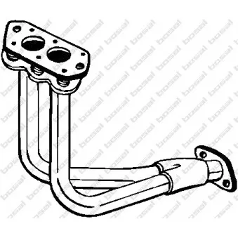 Tuyau d'échappement BOSAL OEM 3462226