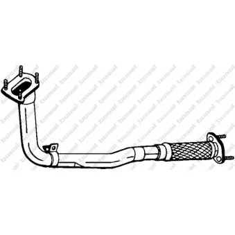 Tuyau d'échappement BOSAL 753-837