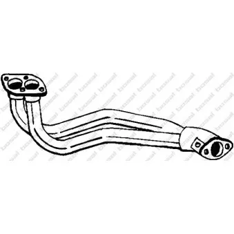 Tuyau d'échappement BOSAL 778-835
