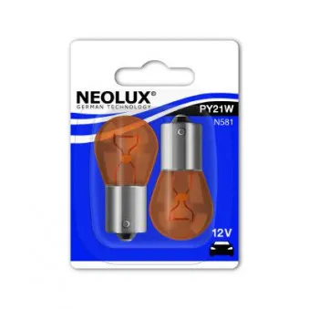 Lot de 2 ampoules, feu clignotant NEOLUX N581-02B pour HONDA NSS NSS 125 Forza - 15cv