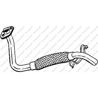 Tuyau d'échappement BOSAL 787-085