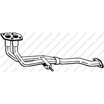 Tuyau d'échappement BOSAL [788-133]