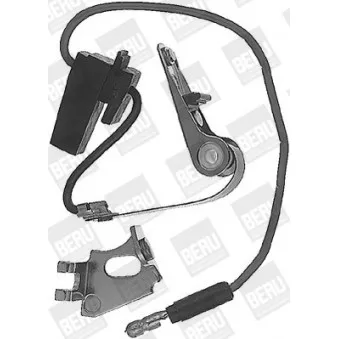 Jeu de contacts, distributeur d'allumage BERU [KS578]