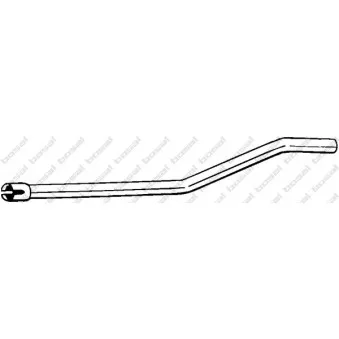 Tuyau d'échappement BOSAL OEM 1694907821