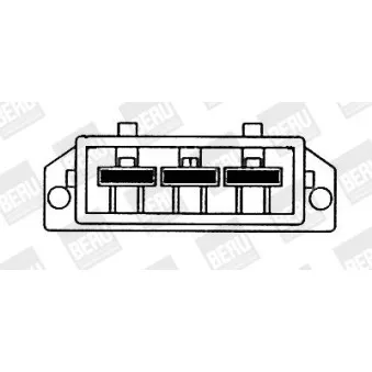 Ventilateur, refroidissement du moteur BERU [LE032]