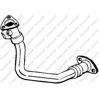 Tuyau d'échappement BOSAL 801-125