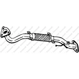 Tuyau d'échappement BOSAL 803-075