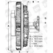 Embrayage, ventilateur de radiateur BERU [LK094]