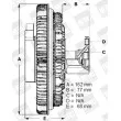 BERU LK117 - Embrayage, ventilateur de radiateur