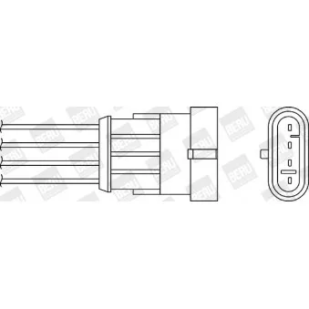 Sonde lambda BERU OEM 46750248