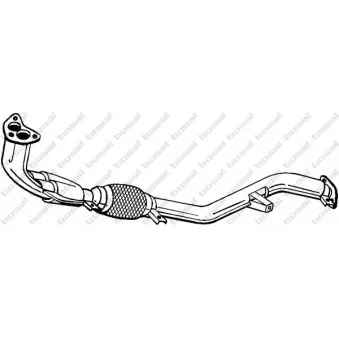 Tuyau d'échappement BOSAL 823-303